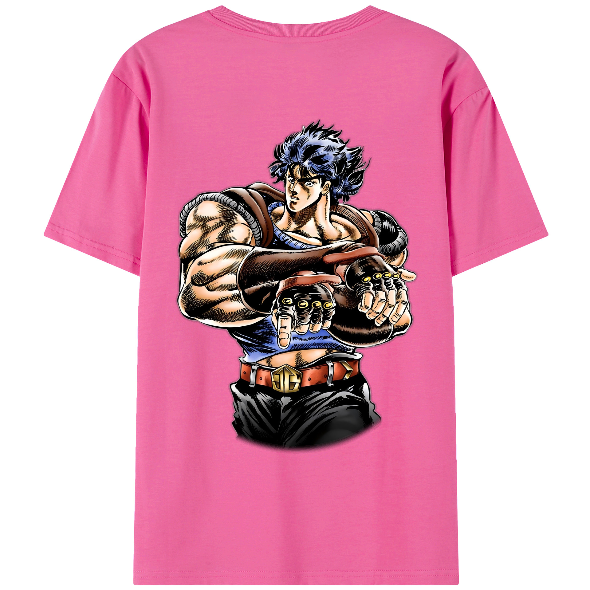 （画像用） ジョジョの奇妙な冒険 /ジョナサン?ジョースター JoJo's Bizarre Adventure Jonathan Joestar レディース半袖Tシャツ(バックプリント)